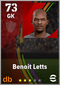 Benoit Letts eFootball player card
