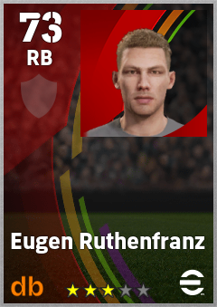 Eugen Ruthenfranz eFootball player card