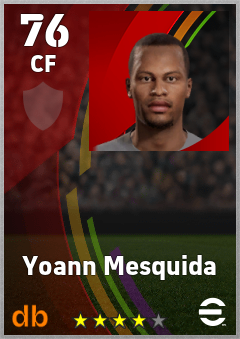 Yoann Mesquida eFootball player card