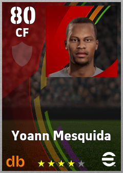 Yoann Mesquida eFootball player card