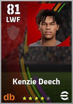 Kenzie Deech eFootball player card