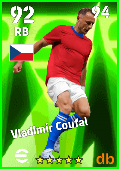 Vladimír Coufal — RB, OVR 92, MAX 94