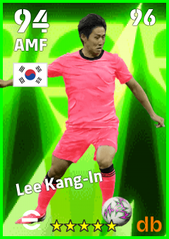 Lee Kang-In — AMF, OVR 94, MAX 96
