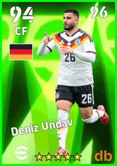 Deniz Undav — CF, OVR 94, MAX 96