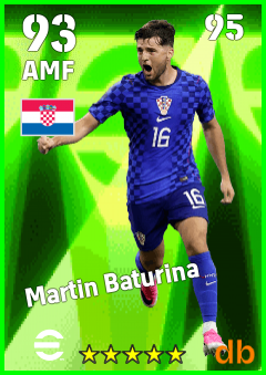 Martin Baturina — AMF, OVR 93, MAX 95