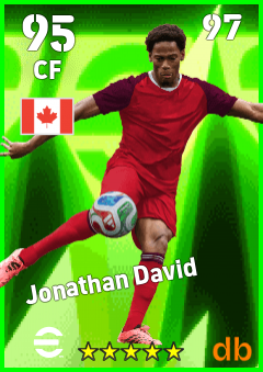 Jonathan David eFootball player card