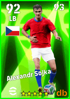 Alexandr Sojka — LB, OVR 92, MAX 93