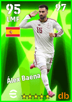 Álex Baena eFootball player card