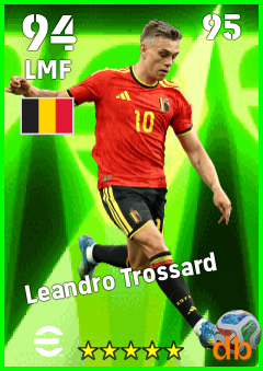 Leandro Trossard — LMF, OVR 94, MAX 95