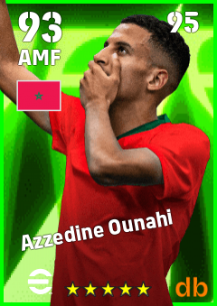 Azzedine Ounahi — AMF, OVR 93, MAX 95