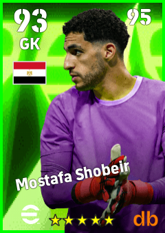 Mostafa Shobeir — GK, OVR 93, MAX 95