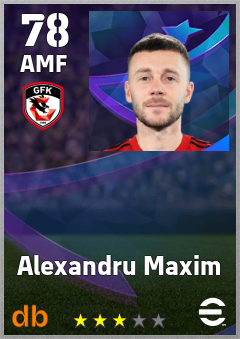Alexandru Maxim — AMF, OVR 78, MAX 78
