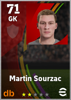 Martin Sourzac — GK, OVR 71, MAX 71