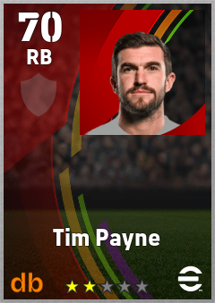 Tim Payne eFootball player card