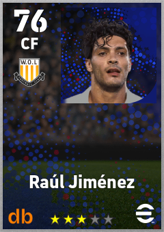 Raúl Jiménez eFootball player card
