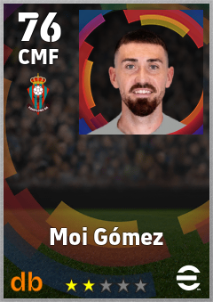 Moi Gómez eFootball player card