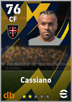 Cassiano — CF, OVR 76, MAX 76
