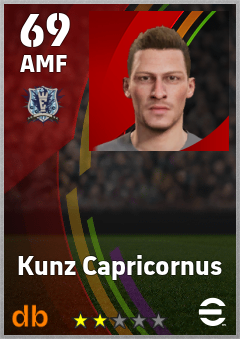 Kunz Capricornus — AMF, OVR 69, MAX 69