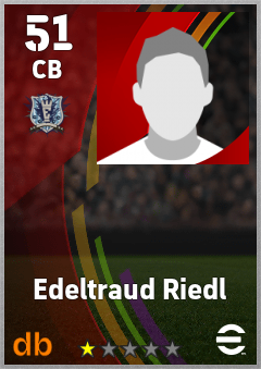 Edeltraud Riedl — CB, OVR 51, MAX 51