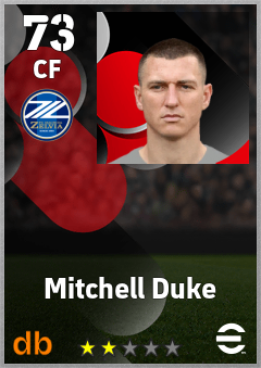 Mitchell Duke eFootball player card