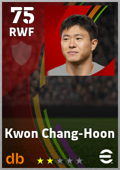 Kwon Chang-Hoon eFootball player card