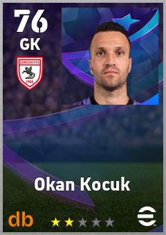 Okan Kocuk — GK, OVR 76, MAX 76
