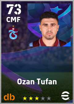 Ozan Tufan eFootball player card