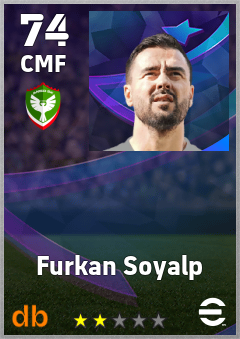 Furkan Soyalp — CMF, OVR 74, MAX 74