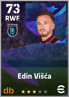 Edin Višća eFootball player card