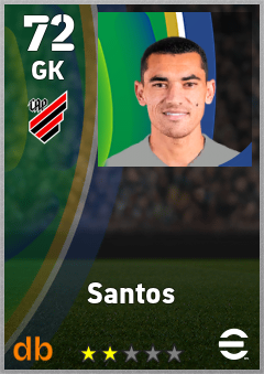 Santos eFootball player card
