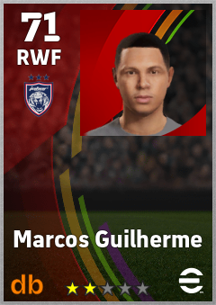 Marcos Guilherme eFootball player card