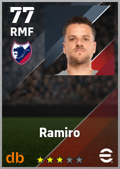 Ramiro — RMF, OVR 77, MAX 77