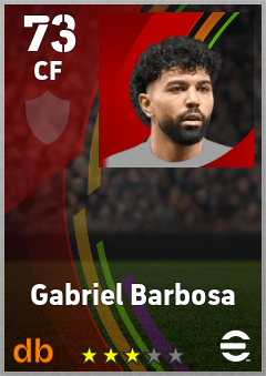 Gabriel Barbosa eFootball player card