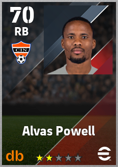 Alvas Powell eFootball player card
