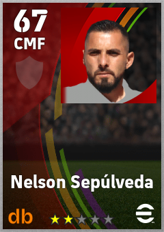 Nelson Sepúlveda eFootball player card