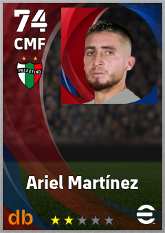 Ariel Martínez — CMF, OVR 74, MAX 74