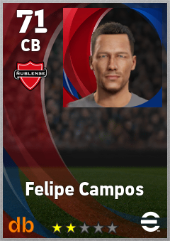Felipe Campos eFootball player card