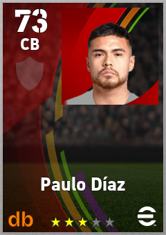 Paulo Díaz eFootball player card