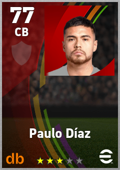 Paulo Díaz eFootball player card