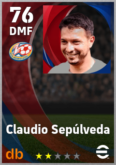 Claudio Sepúlveda eFootball player card