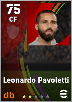 Leonardo Pavoletti eFootball player card