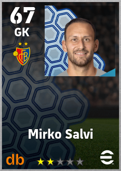 Mirko Salvi — GK, OVR 67, MAX 67