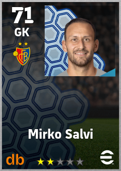 Mirko Salvi — GK, OVR 71, MAX 71