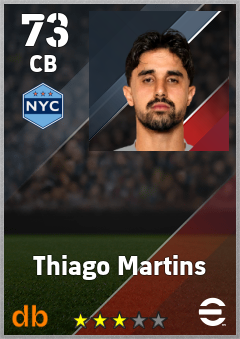 Thiago Martins eFootball player card