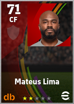 Mateus Lima eFootball player card
