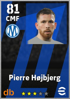 Pierre Højbjerg — CMF, OVR 81, MAX 89