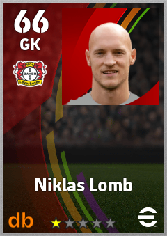Niklas Lomb eFootball player card