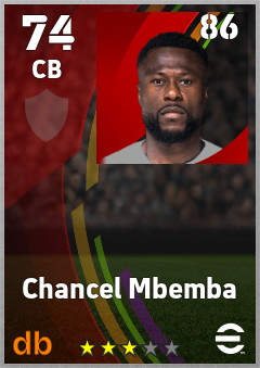 Chancel Mbemba eFootball player card