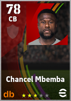 Chancel Mbemba eFootball player card