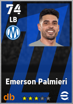 Emerson Palmieri eFootball player card